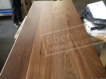 UV Lacquered Engineered American Walnut Flooring, 100% eco wood