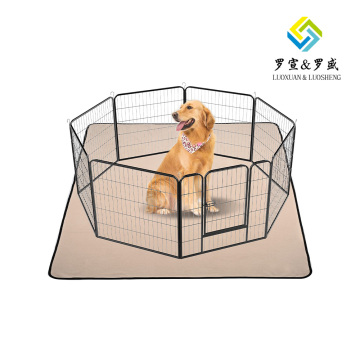 Coperta per cani in pile bianco e beige