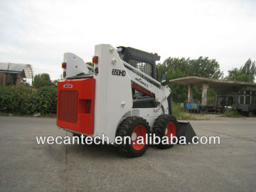 800kg load capacity WT800D full wheel drive skid loader