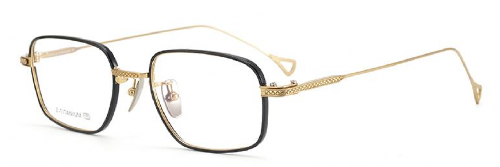 Trendy Prescription Black Designer Glasses For Round Faces