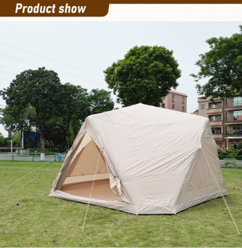 Durable Polygon Inflatable Tent for Outdoor Adventures
