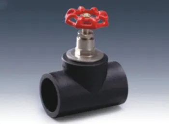 Hdpe Pipe Fittings Brass Stop Valve 