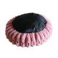سرير متداخل مستدير بتصميم بتلات مكشكشة