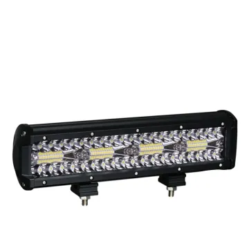 12 Inch 3 Row LED Work Light Bar for Various Vehicles (12V/24V)