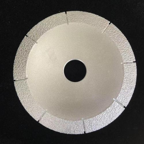 China Vacuum Brazed Diamond Grinding Disc High Quality Supplier