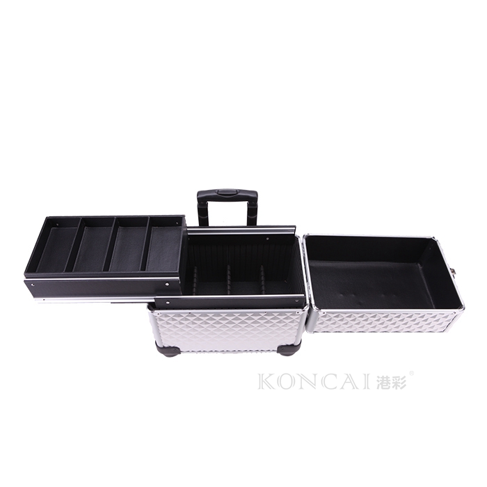 makeup case on wheels