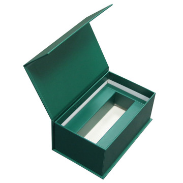 Scatola di candele da imballaggio personalizzato verde magnetico con magnete