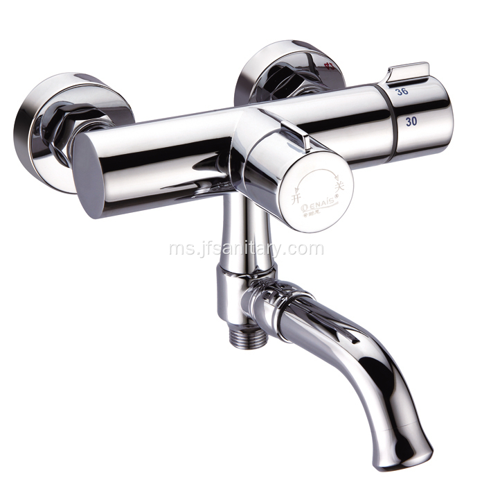 Mixer Mandi Thermostatic Lama dengan Spout