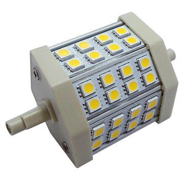 78mm R7S LED Lamp, 5W Power, 5050 SMD LEDs, 85 to 265V Input Voltage and 50,000-hour Lifetime