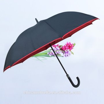 New style reverse double layer straight umbrella