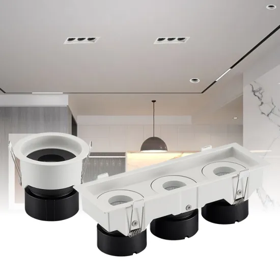 EZELED Customized Antiglare COB IP20 Aluminum Recessed Spotlight