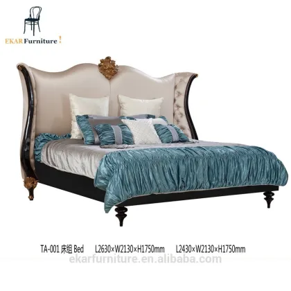 Royal oak king size bed / new style bed