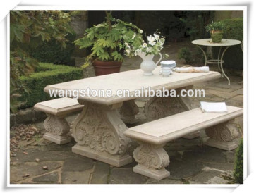 New exquisite upmarket stone furniture for garden use