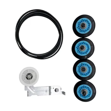 Dryer Repair Kit: Roller Wheels & Belt for DC97-16782A & 6602-001655