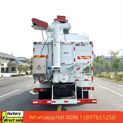 2025 Brand New China Bulk Feed Truck with 5-30 Ton Silos for Grain and Chicken Feed Transportation