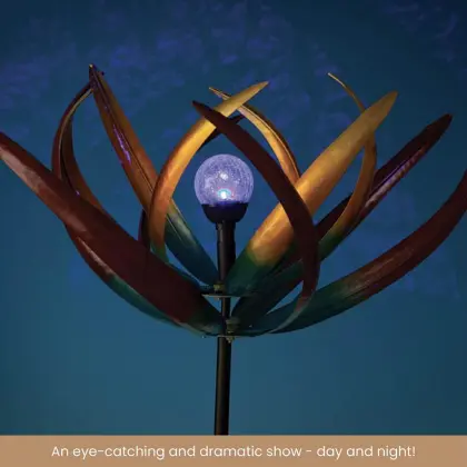 Colorful Tulip Wind Spinner