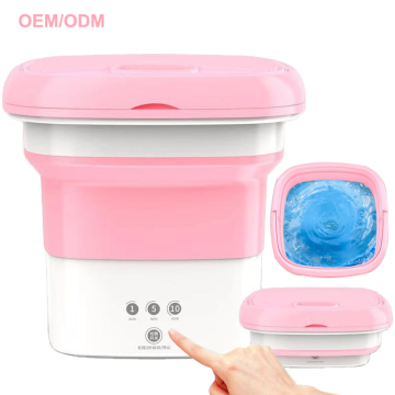 Affordable Portable Mini Washing Machine: Convenient Laundry Bucket for Quick Cleaning of Underwear, Socks & More