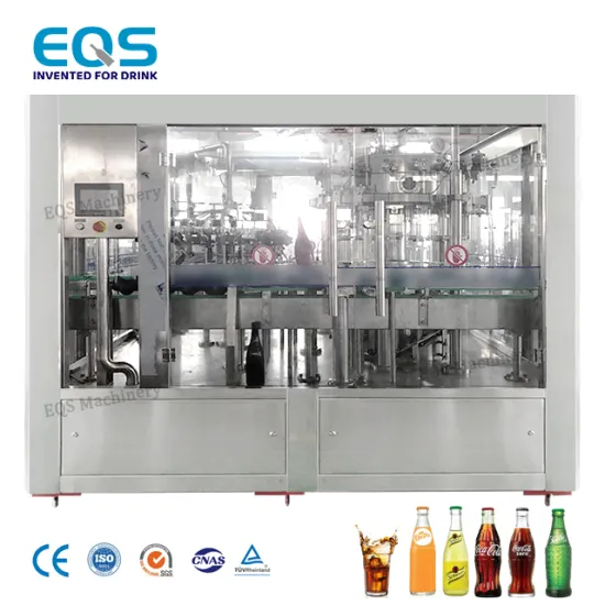 High Efficiency Soft Drink Manufacturing Filling Machine with Easy Operation