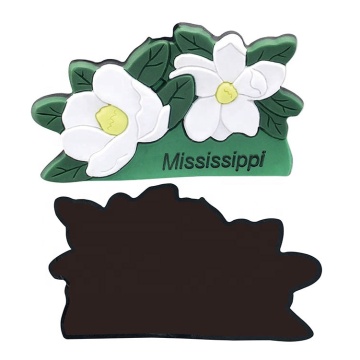 PVC zachte koelkastmagneet met aangepast Pantone -logo