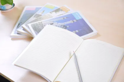 PVC Jacket Notebook - B5200