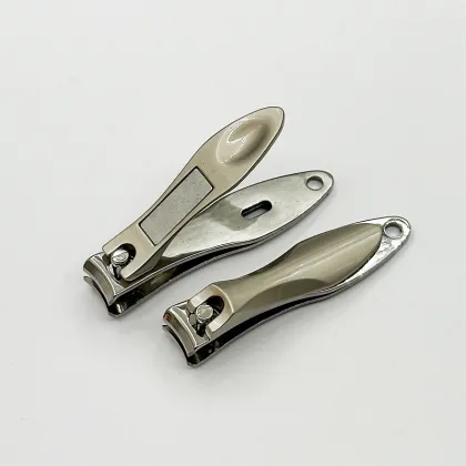 Professional Stainless Steel Nail Clippers with Ultra-Sharp Blades, Compact & Ergonomic Design