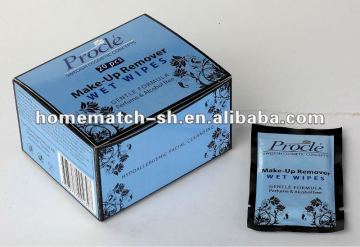 make up remover wet wipes, single pack