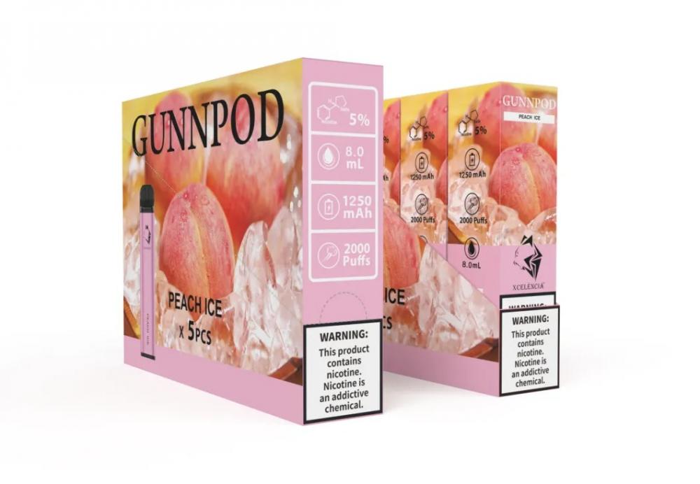 Gunnpod 2021 Flavors Vape Mod Cigarrillo electrónico más nuevo