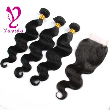 Brazilain virgin hair with closure brazilian body wave closure brazilian body wave with closure