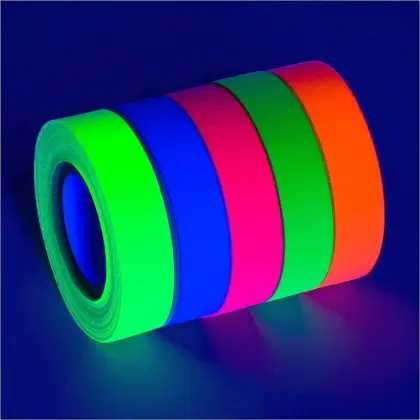 Fluorescent Gaffer Tape for Enhanced Visibility