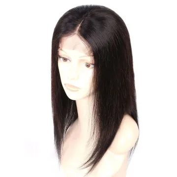 Cheapest deep wave lace wigs 100% virgin human hair,wigs human hair virgin brazilian, deep wave lace frontal wig
