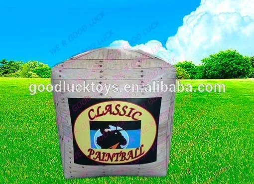 used Inflatable Paintball Bunkers/ Paintball Field/paintball equipment for Sale GK-FB025