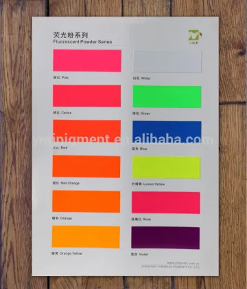 Fluorescent Powder Coatings, Fluorescent Pigment For Paint & Inks