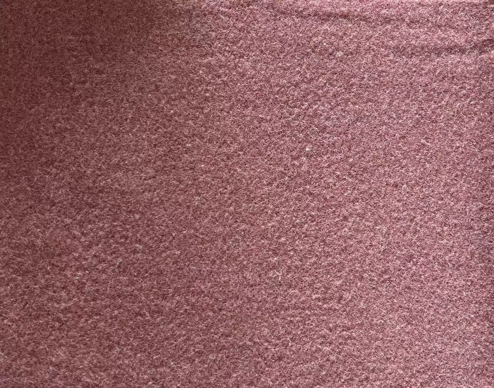 100% Knitted merino wool fleece fabric