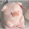 Chubby piggy plush doll