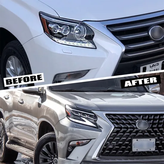 2014-2019 Lexus GX460 LED Headlights Upgrade 2020 Model