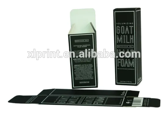 folding custom paper box for cosmetic wholesale