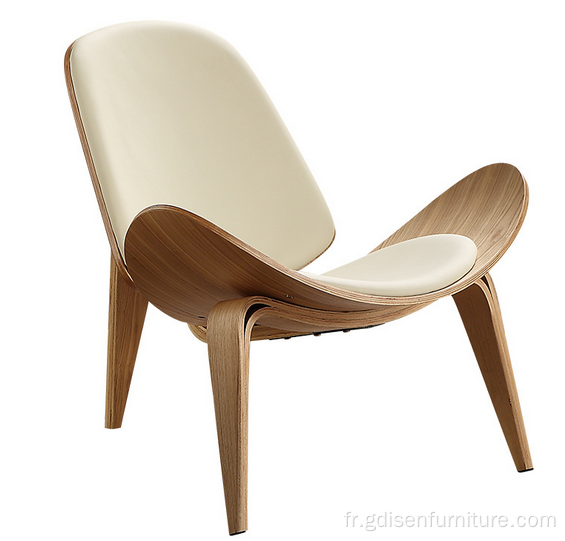 Chaise de salon Nordic Ins Creative Minimalist Walnut