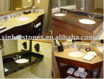 granite bathroom countertop