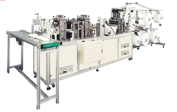 Auto fold mask body machine