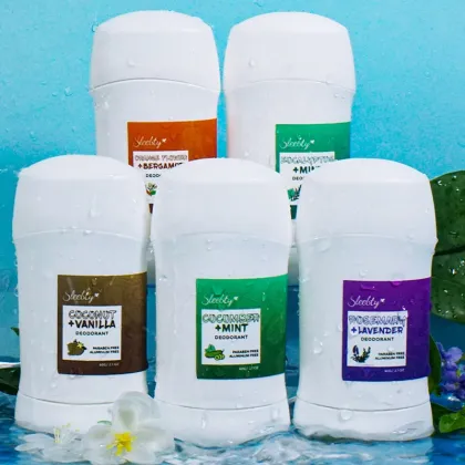 Aluminum-Free Natural Organic Antiperspirant Deodorant Stick - 60g Custom Deodorant