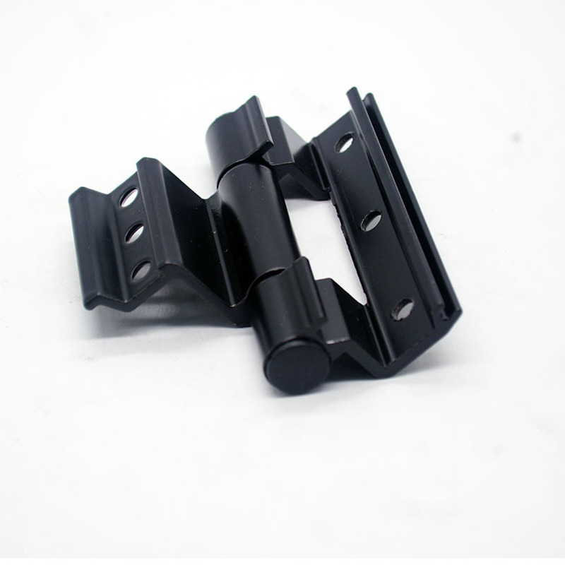 Door Window Hinge Page Aluminum Alloy Screen Broken Bridge Swing Windows Hinges No Holes Hardware Door hinges Fitting