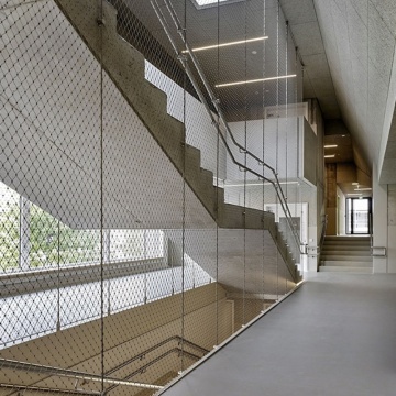 Customized Stainless Steel Wire Mesh Curtain Wall - Decorative Diamond Mesh