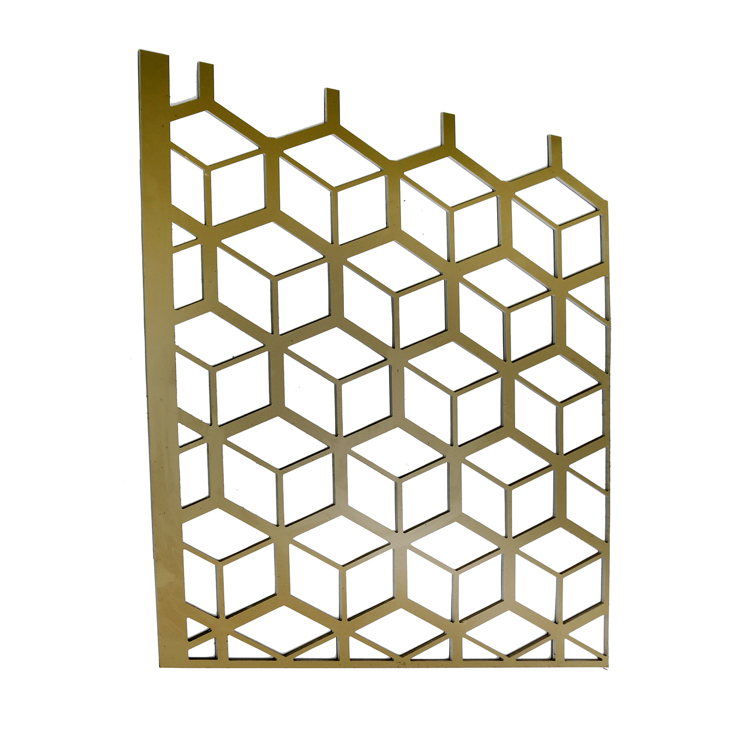 Laser cortado folhas de alumínio esculpidas CNC