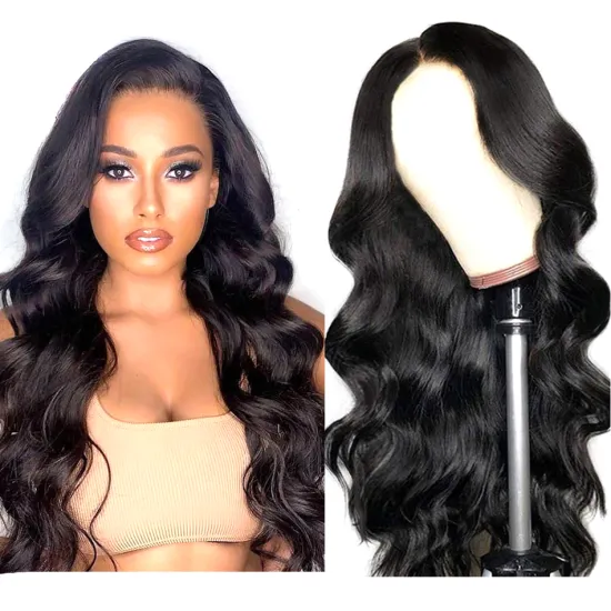 Popular New Virgin Hair Vendors Cuticle Aligned Raw Virgin For Black Women 13X6 Wigs Burmese Human Hair Lace Front Body Wave Wig