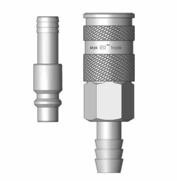 Series 430--ISO B8 standard Type Pneumatic Quick Couplings