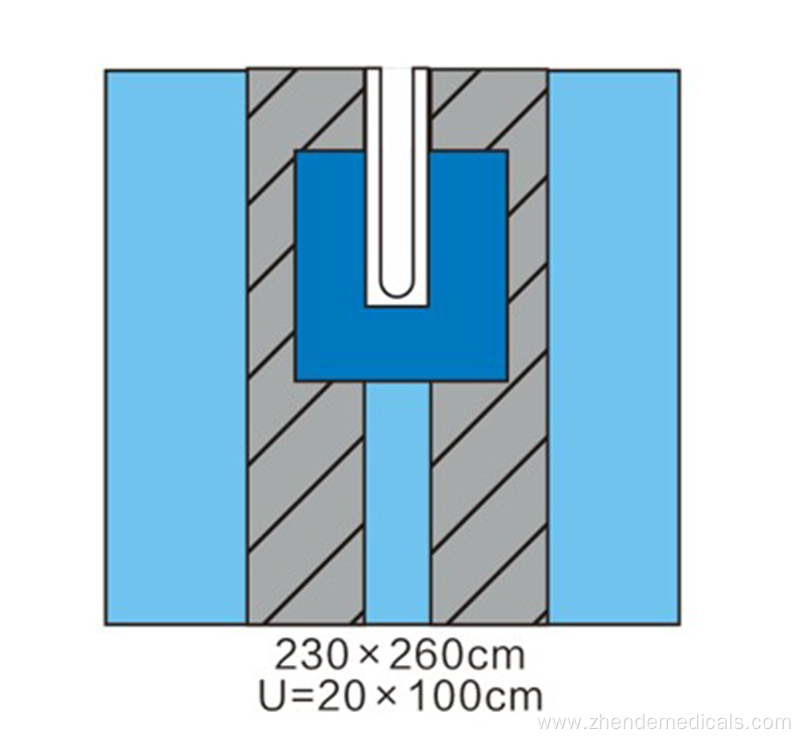 Efficient Adhesive Split Sheet Surgical Drapes