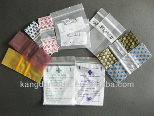 Medical Plastic Ziplock Bags