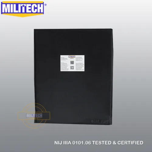 Militech Aramid Soft Ballistic Panel Bulletproof Plate Inserts Nij Level Iiia 3a 11 X 14 Inches