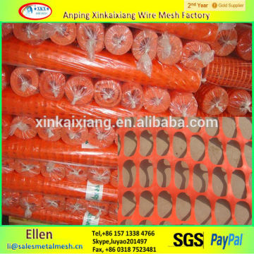 cheap HDPE orange plastic fence for road barrier garden fence (China manufacturer)