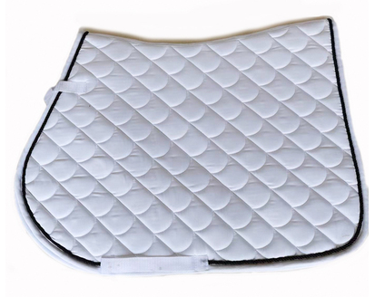 white Saddle Pads for Horse